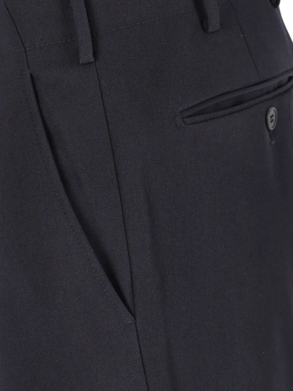 Prada Wollen broek Zwart