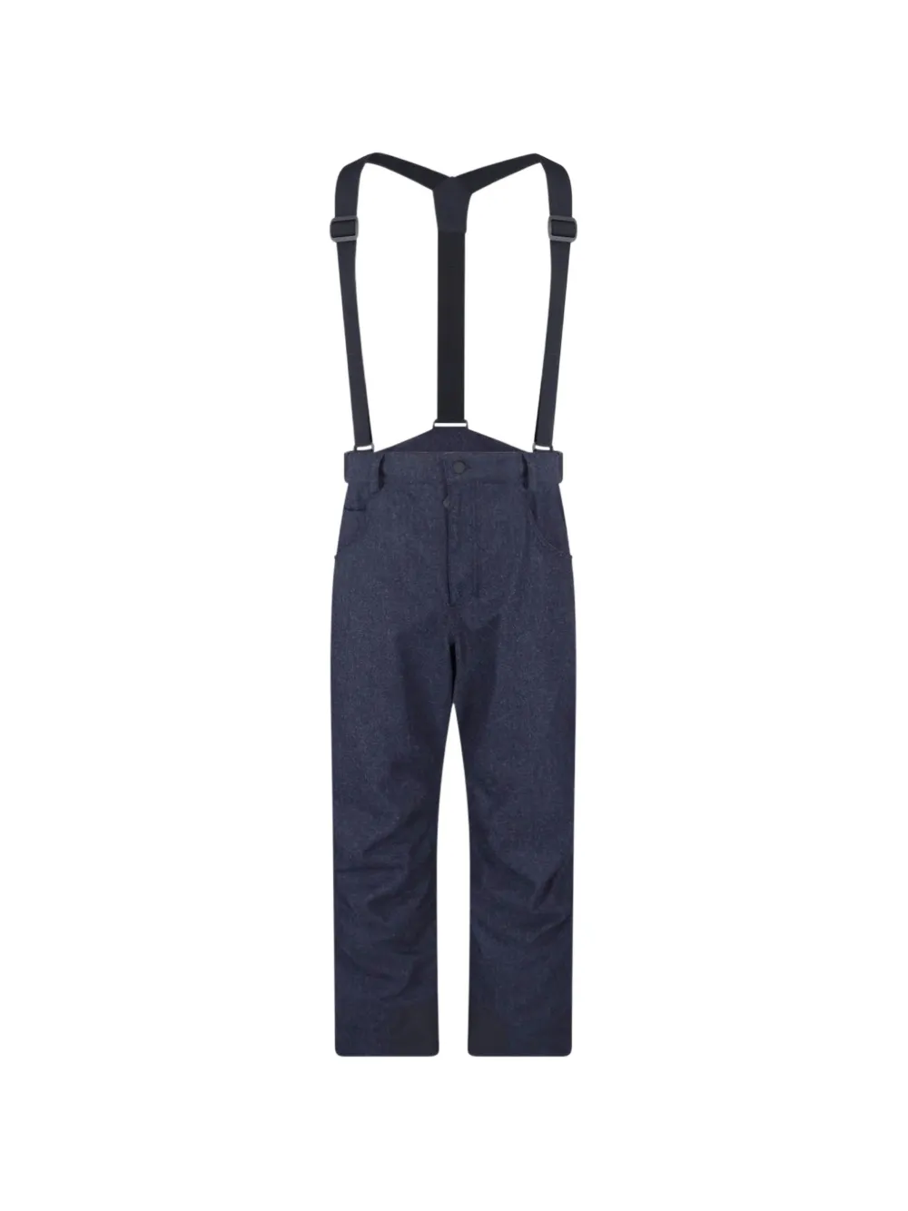 Moncler Grenoble detachable braces ski bib Blauw