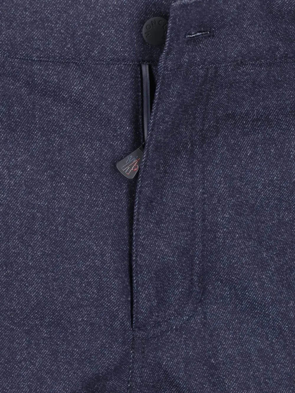 Moncler Grenoble detachable braces ski bib Blauw
