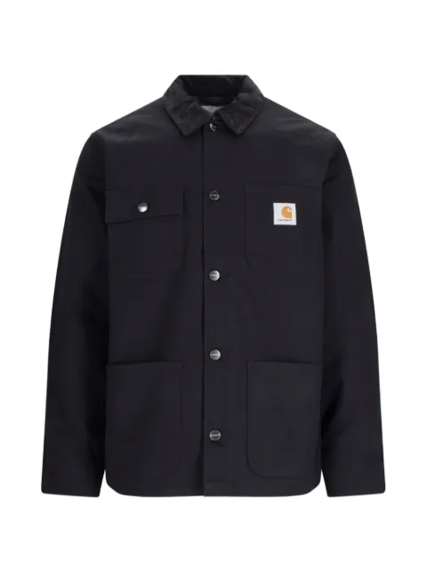 Carhartt WIP Michigan Chore logo-patch corduroy-collar jacket