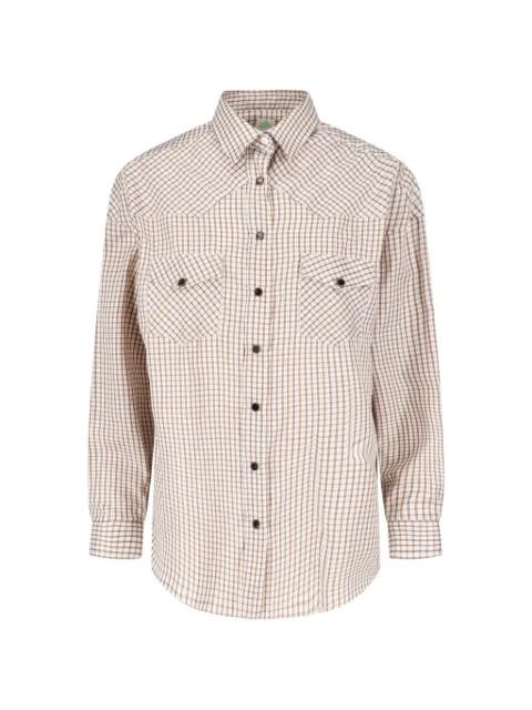 Finamore 1925 Napoli gingham-check shirt