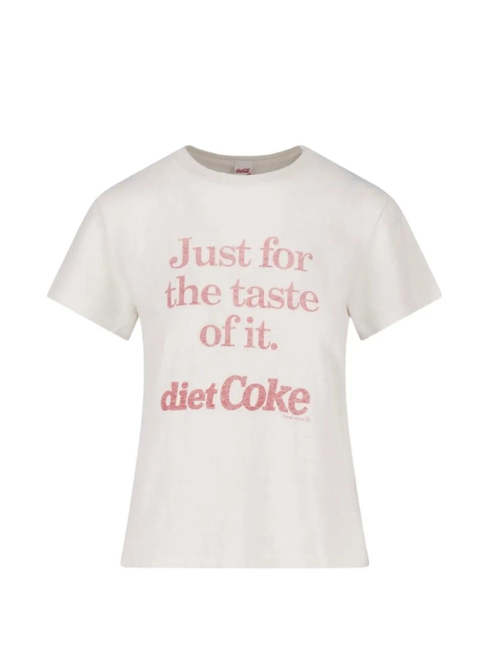 RE/DONE Diet Coke slogan-print T-shirt - Bianco