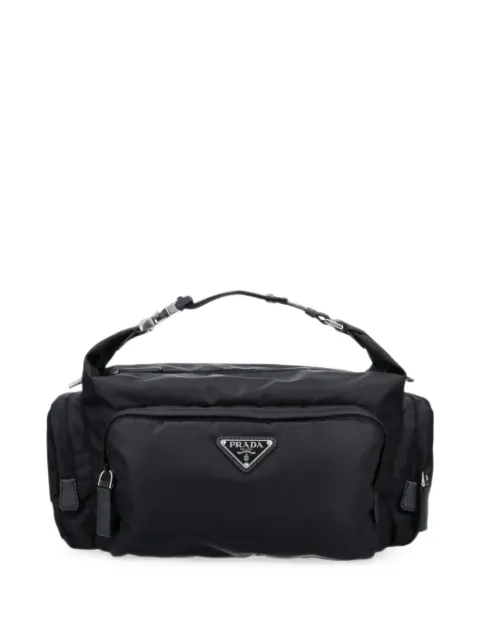 Prada Re-Nylon and Saffiano-leather shoulder bag