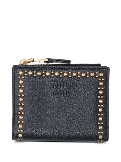 Miu Miu small leather wallet
