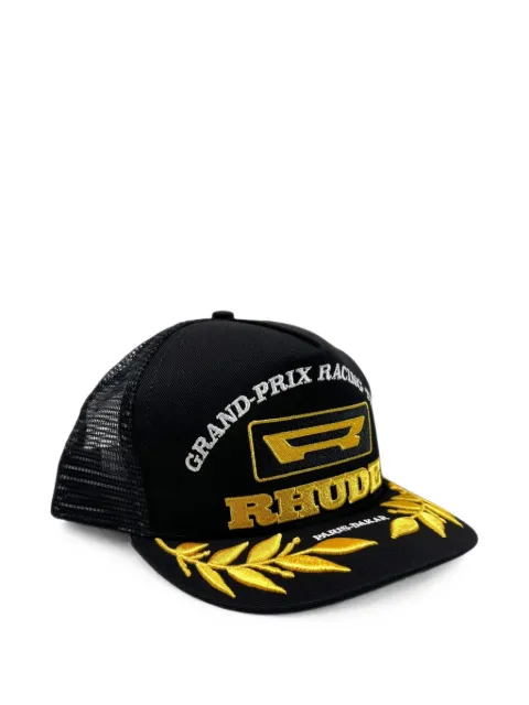 RHUDE Racing Panel trucker hat