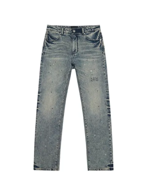RTA Haru paint-splatter jeans
