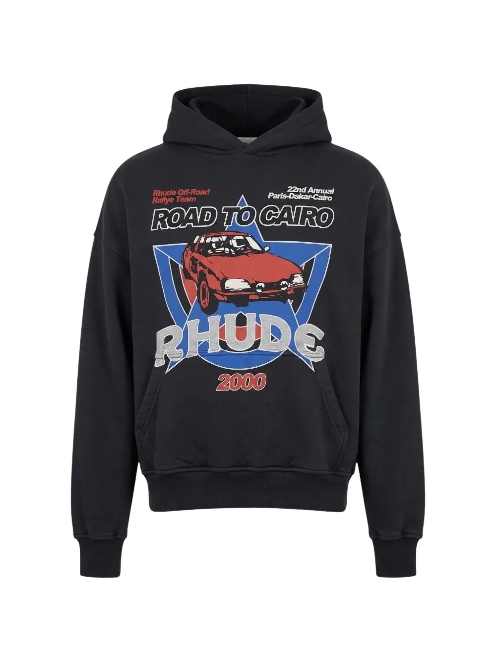 RHUDE Road To Cairo hoodie - Nero