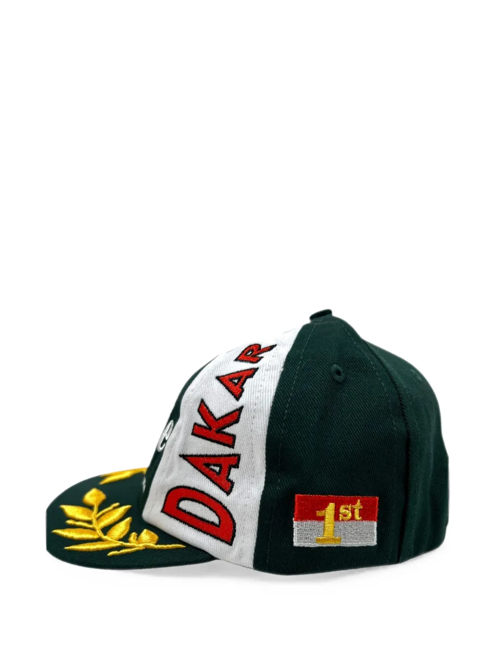 RHUDE Paris-Dakar Intl Race Team honkbalpet Groen