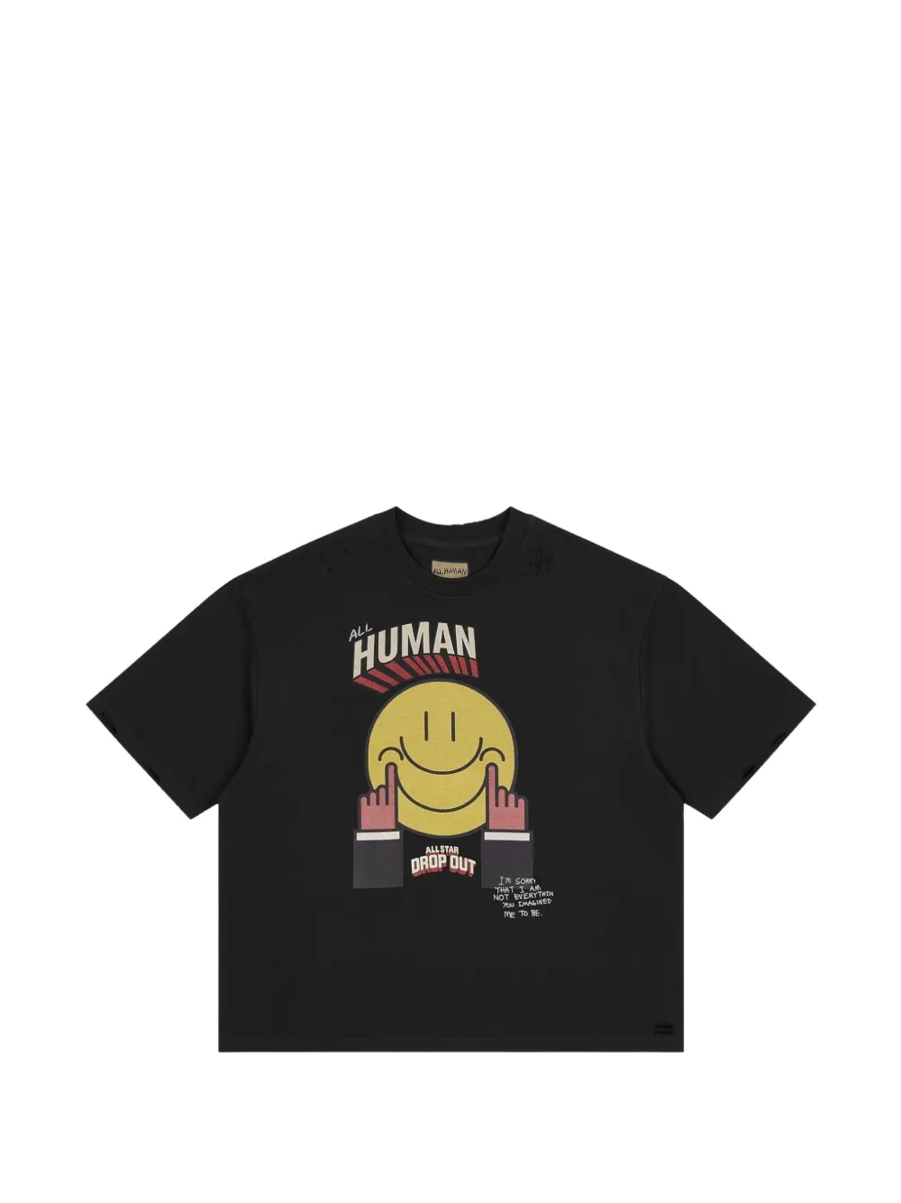 ALL HUMAN Accepted logo-print T-shirt