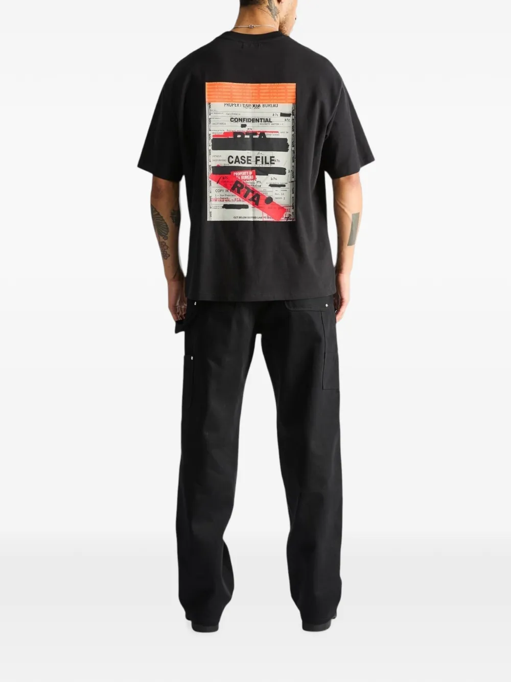 RTA Colin T-shirt Zwart