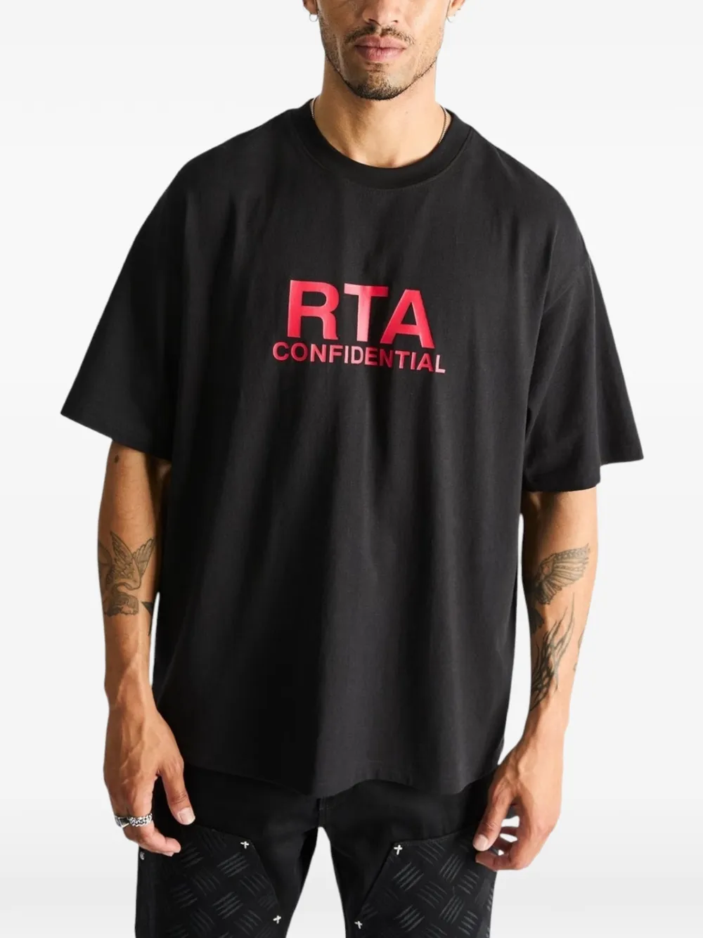 RTA Colin T-shirt Zwart