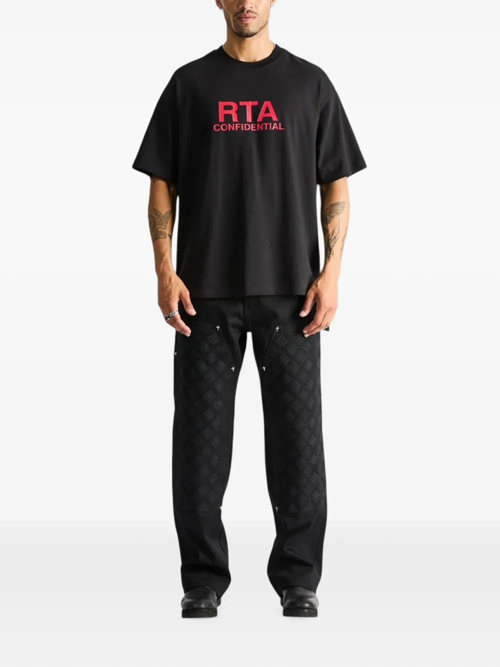 RTA Colin T-shirt Zwart