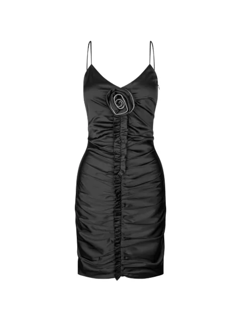 ROTATE BIRGER CHRISTENSEN ruched rose slipdress