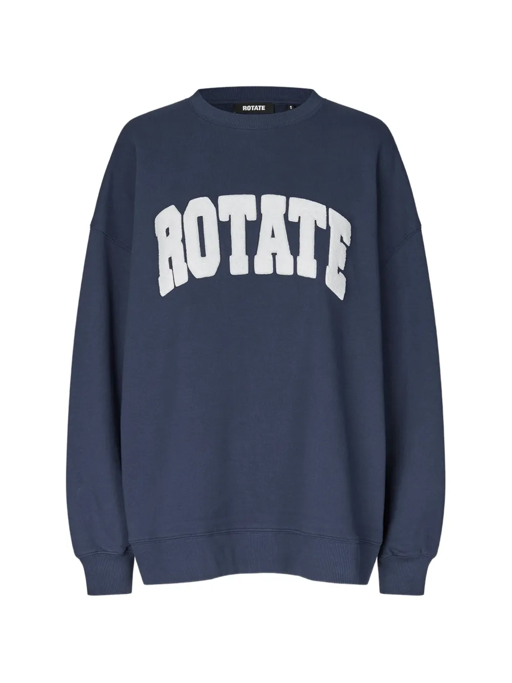 ROTATE BIRGER CHRISTENSEN sweat à logo appliqué - Bleu