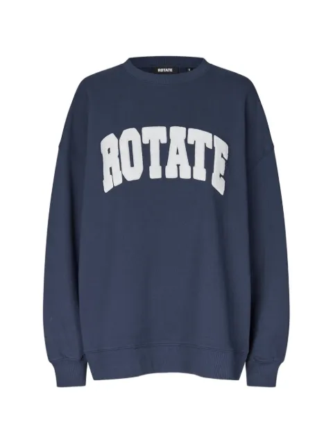 ROTATE BIRGER CHRISTENSEN logo-appliqué sweatshirt