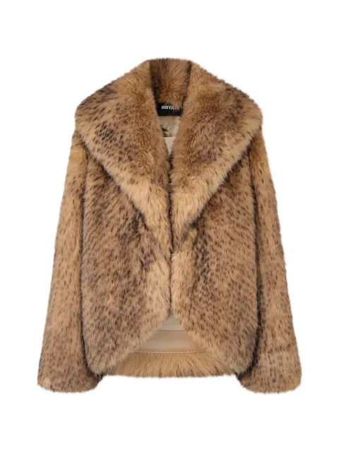 ROTATE BIRGER CHRISTENSEN faux-fur jacket
