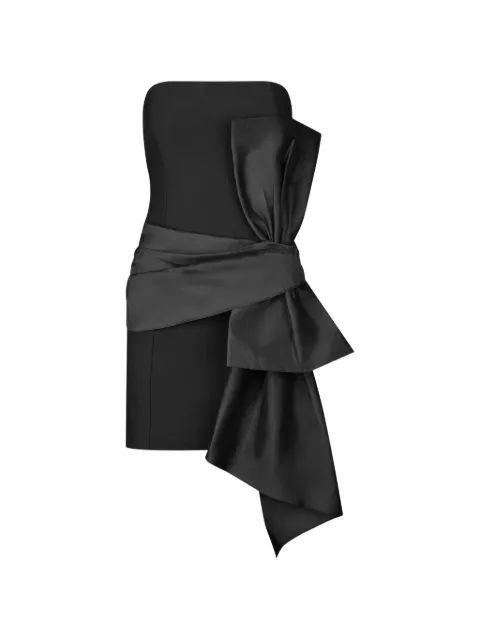 ROTATE BIRGER CHRISTENSEN bustier bow-detail dress