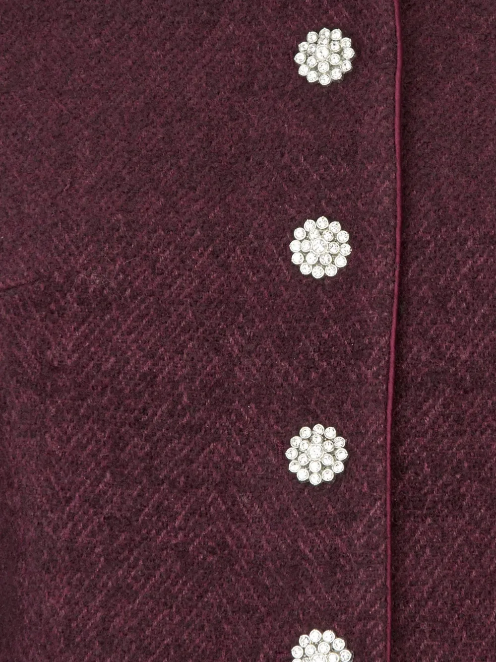 ROTATE BIRGER CHRISTENSEN Jack met cocon mouwen Rood