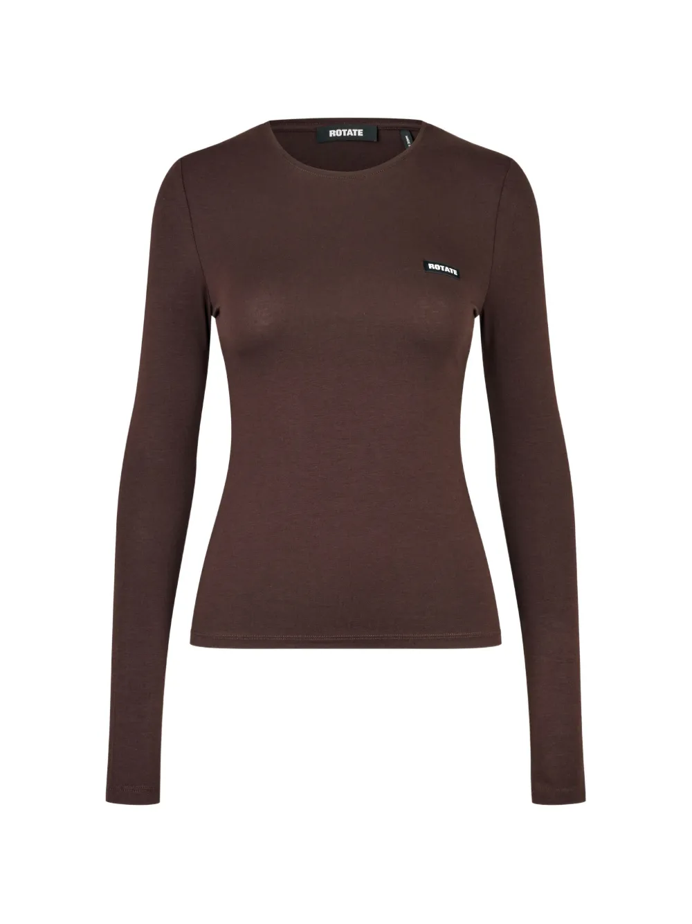 ROTATE BIRGER CHRISTENSEN t-shirt à manches longues - Marron ROTATE BIRGER CHRISTENSEN t-shirt à manches longues - Marron