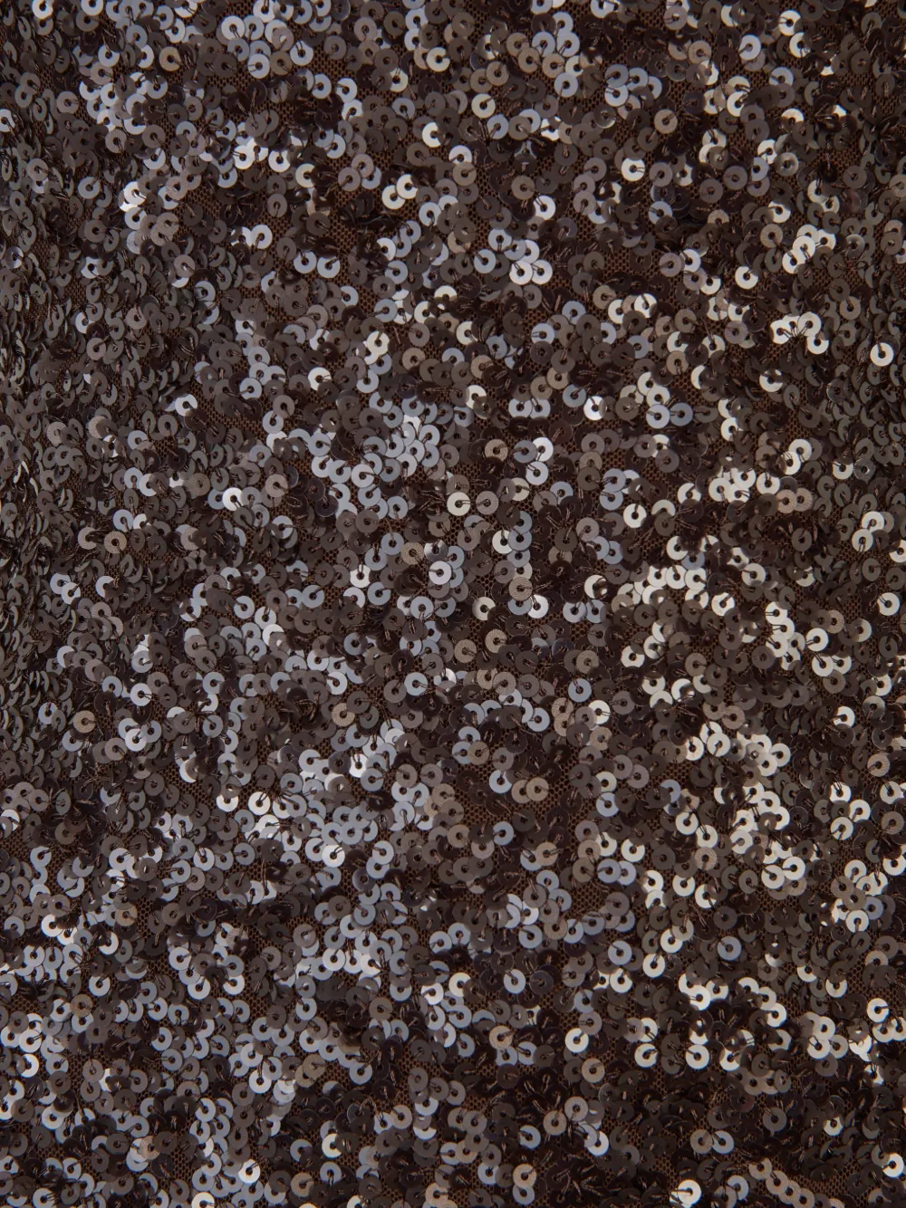 ROTATE BIRGER CHRISTENSEN sequins flared maxi dress Bruin