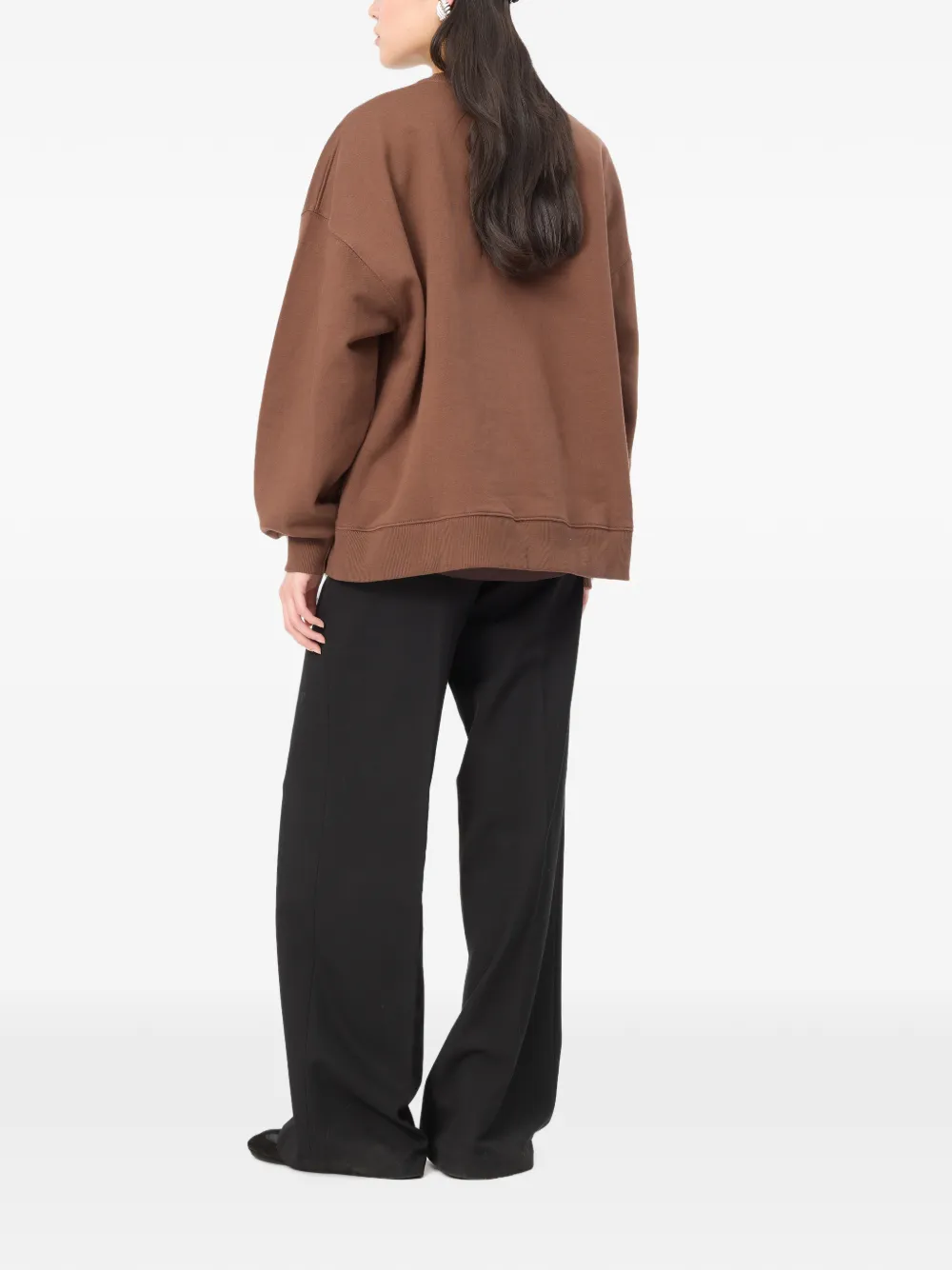ROTATE BIRGER CHRISTENSEN Sweater met ronde hals Bruin
