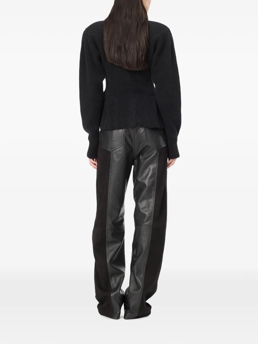 ROTATE BIRGER CHRISTENSEN Gebreid vest Zwart