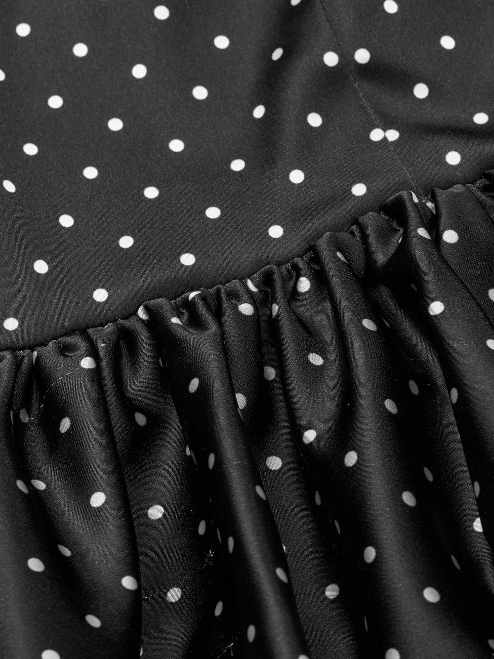 ROTATE BIRGER CHRISTENSEN Satijnen halternek blouse Zwart
