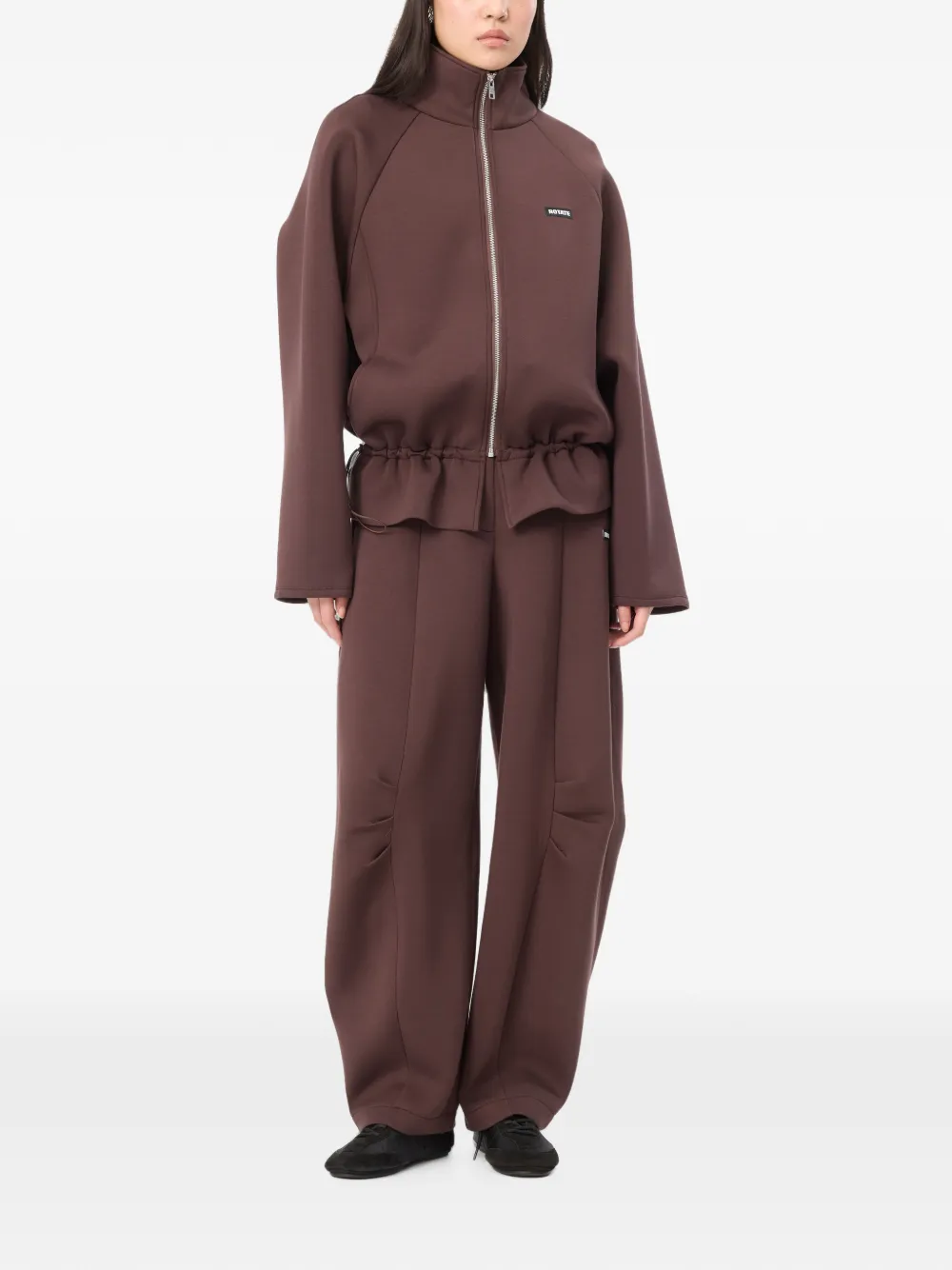 ROTATE BIRGER CHRISTENSEN Jack met logopatch Bruin