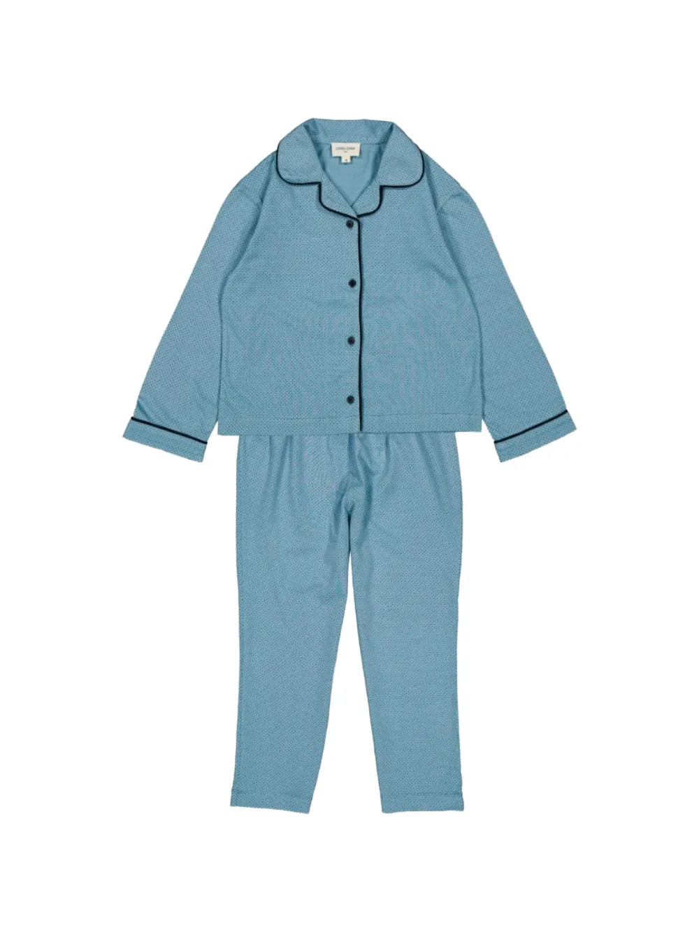 Louis Louise Minuit pyjama met stippen Blauw