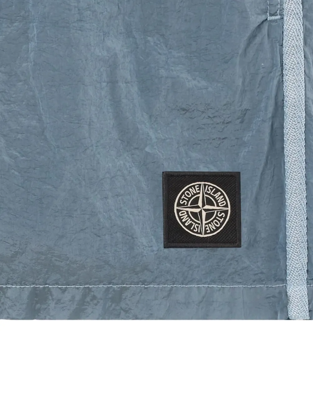 Stone Island Junior Zwembroek met patch Blauw