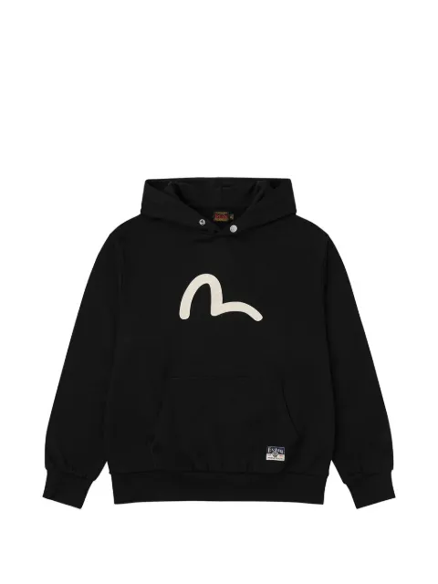 EVISU Seagull-print hoodie