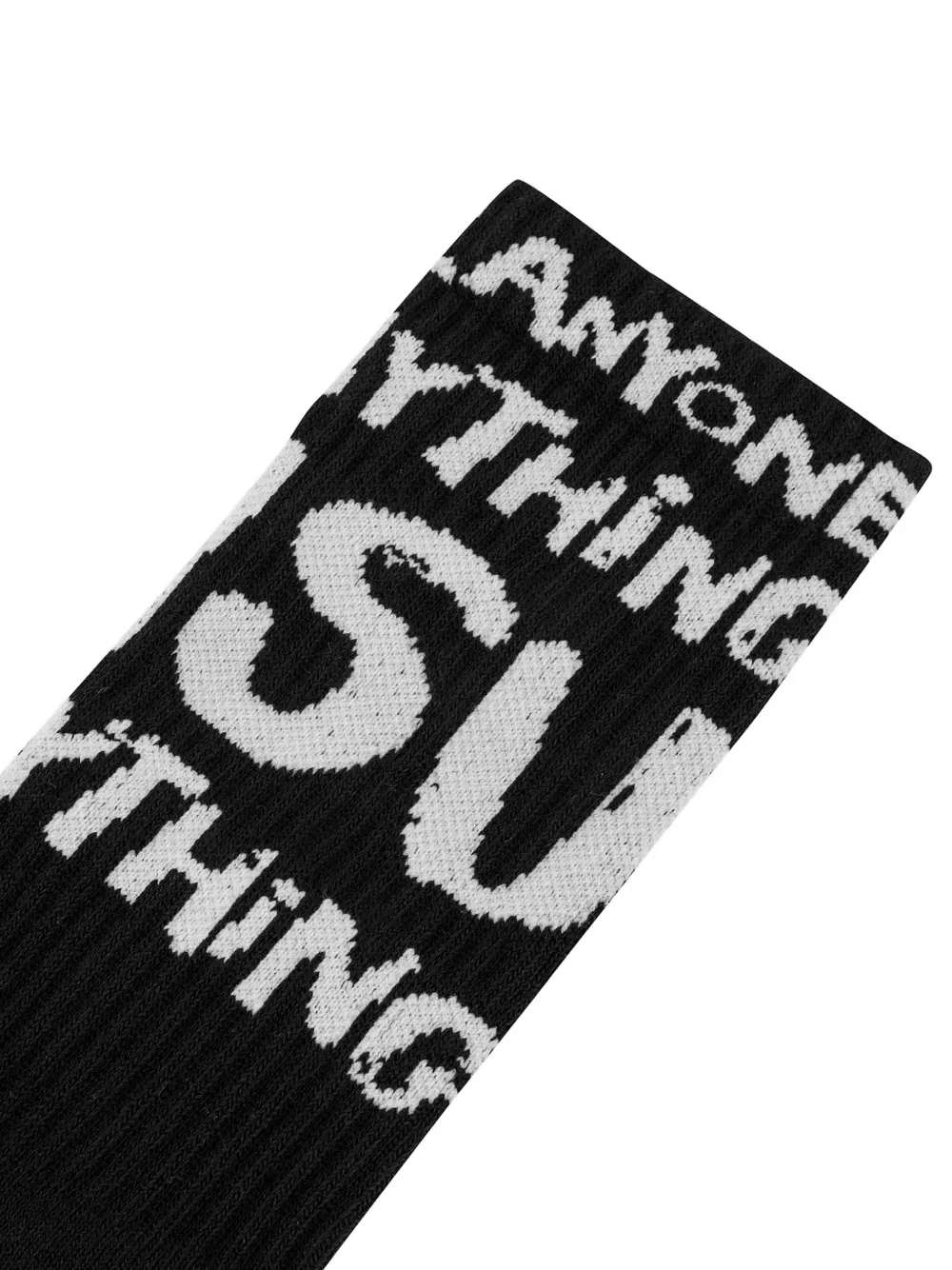 EVISU Sokken met jacquard Zwart