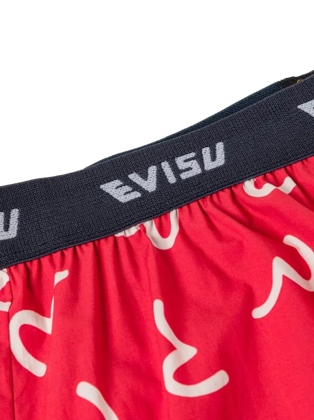 EVISU Boxershorts met zeemeeuw-print Rood