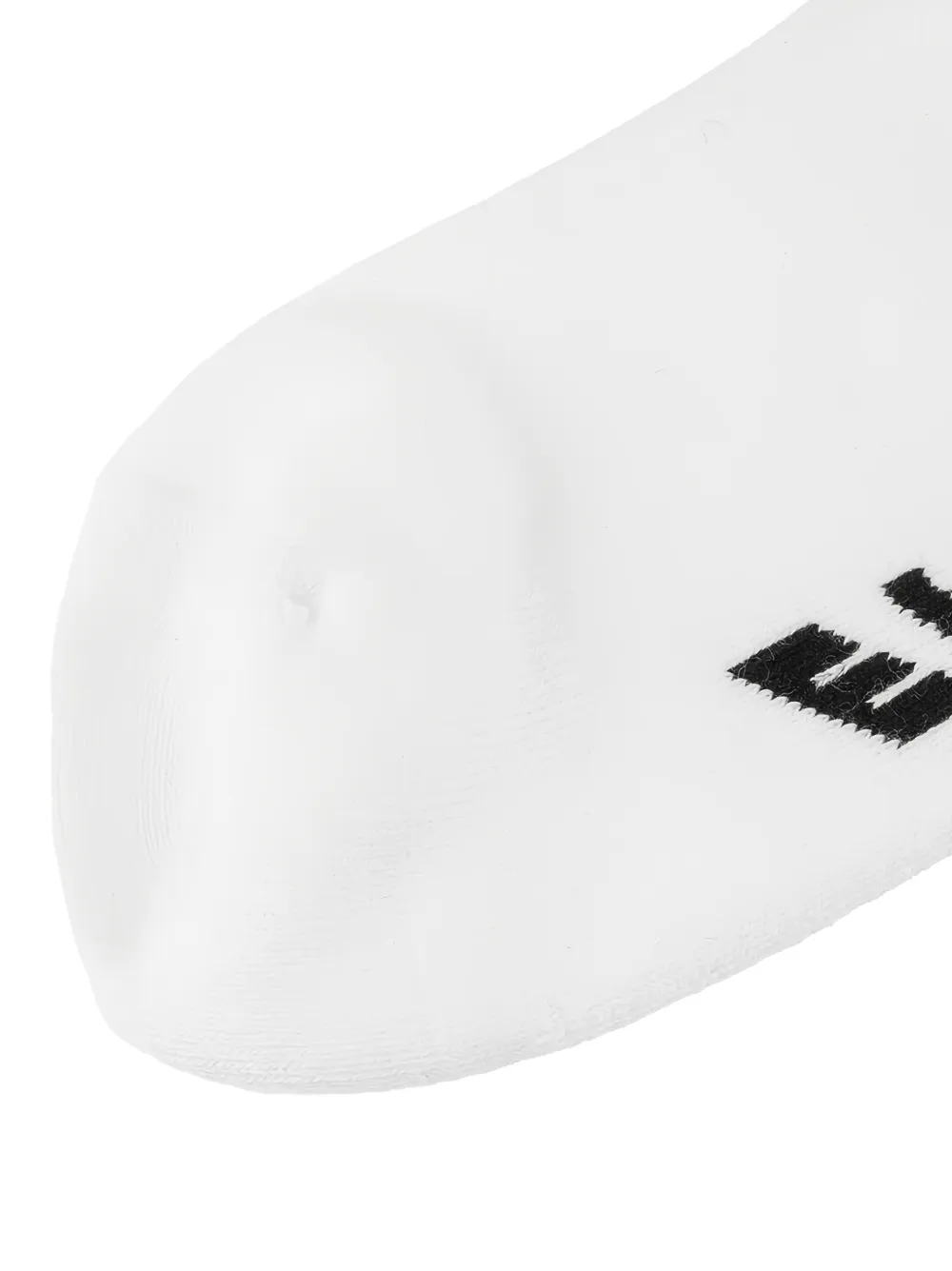 EVISU Sokken met geborduurde zeemeeuw en logoprint Wit