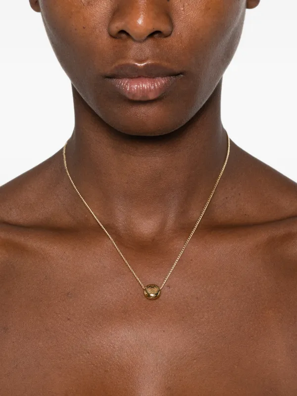 Loewe Anagram-engraved Necklace in Gold