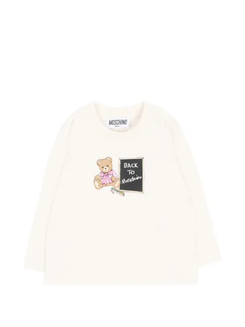 Moschino Kids Teddy Bear-print T-shirt