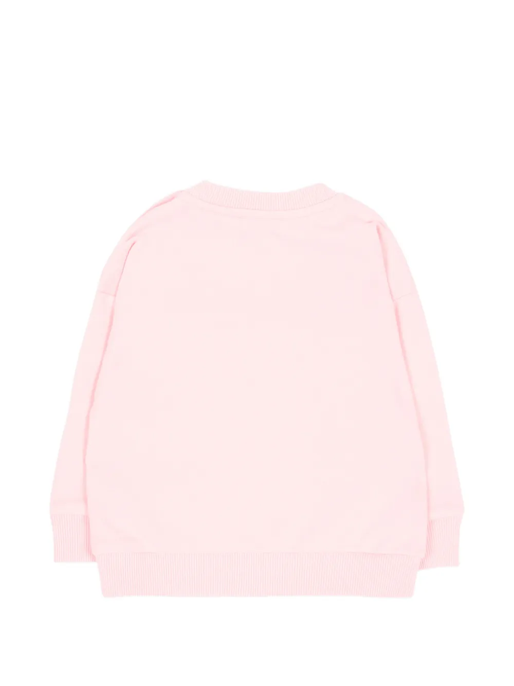 Moschino Kids Sweater met logoprint Roze