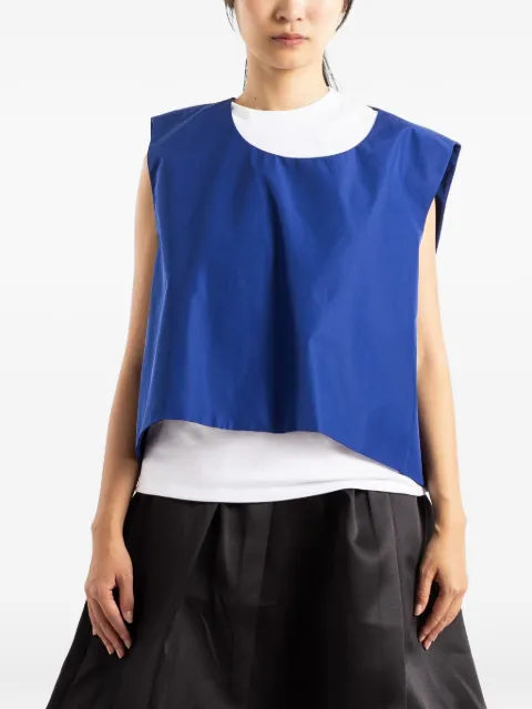 LII sleeveless double-layer top