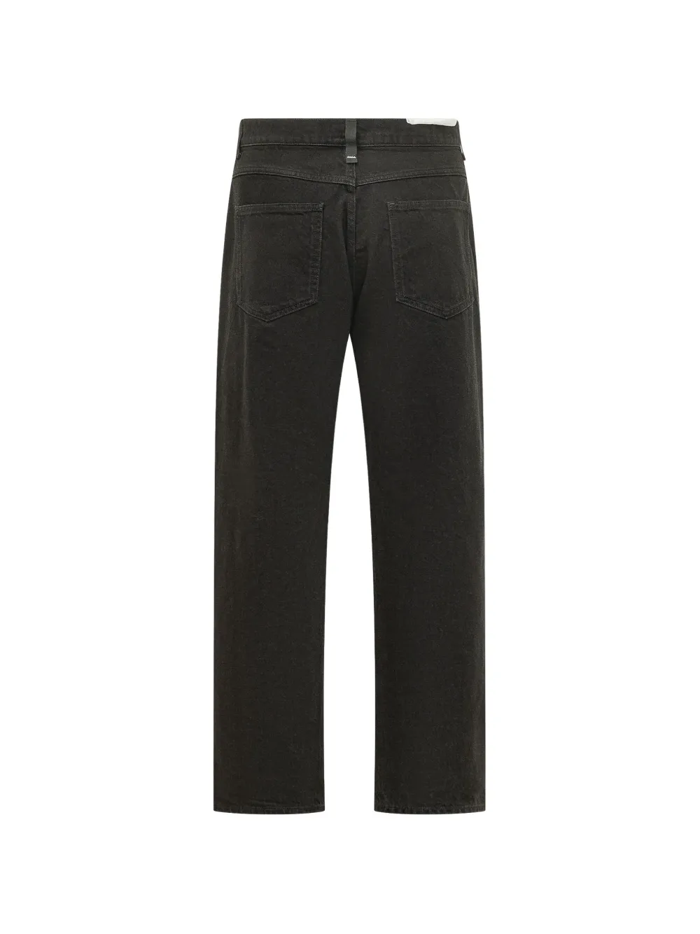 AMISH James ruimvallende jeans met middelhoge taille Zwart