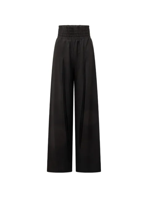 moms pants Signature pleated palazzo pants