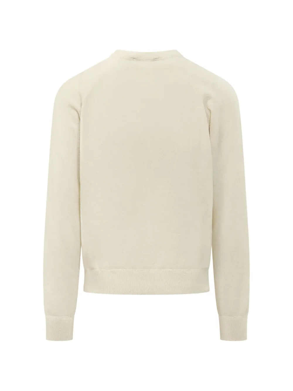 K-Way Fragan trui met logo-patch en raglanmouwen Beige