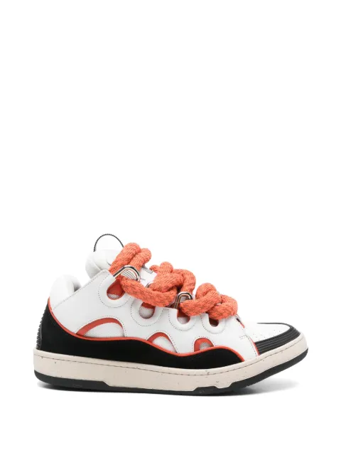 Lanvin Curb chunky-lace sneakers