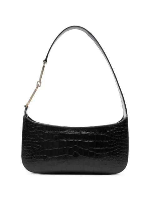 TOM FORD crocodile-effect leather shoulder bag