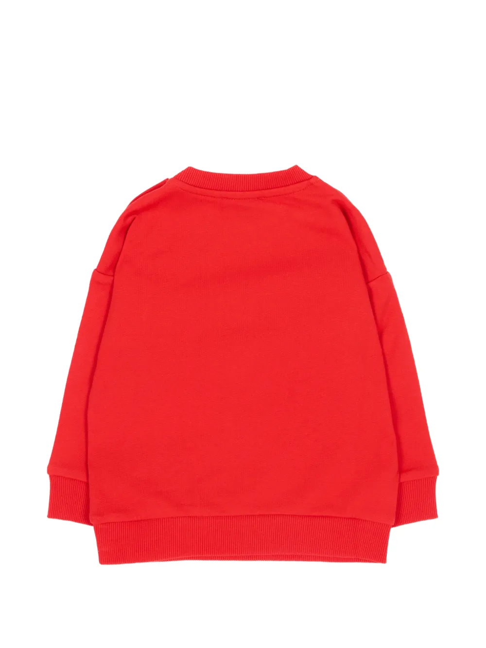 Moschino Kids Sweater met logoprint Rood