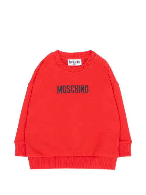 Moschino Kids logo-print sweatshirt