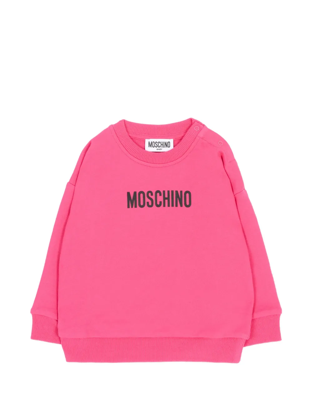 Moschino Kids logo-print sweatshirt - Rosa