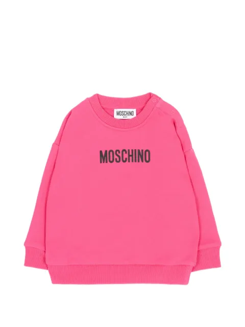 Moschino Kids logo-print sweatshirt