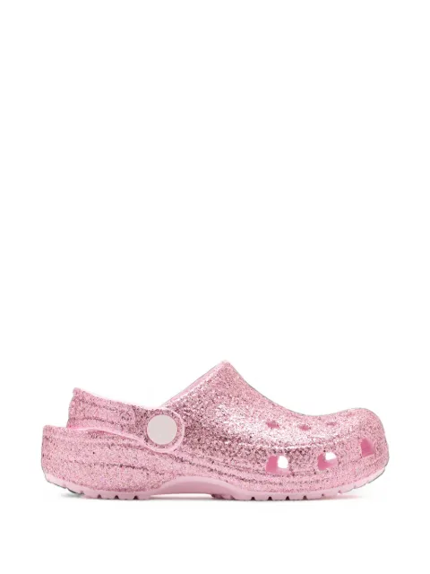 Crocs Kids Classic Chunky Glitter clogs