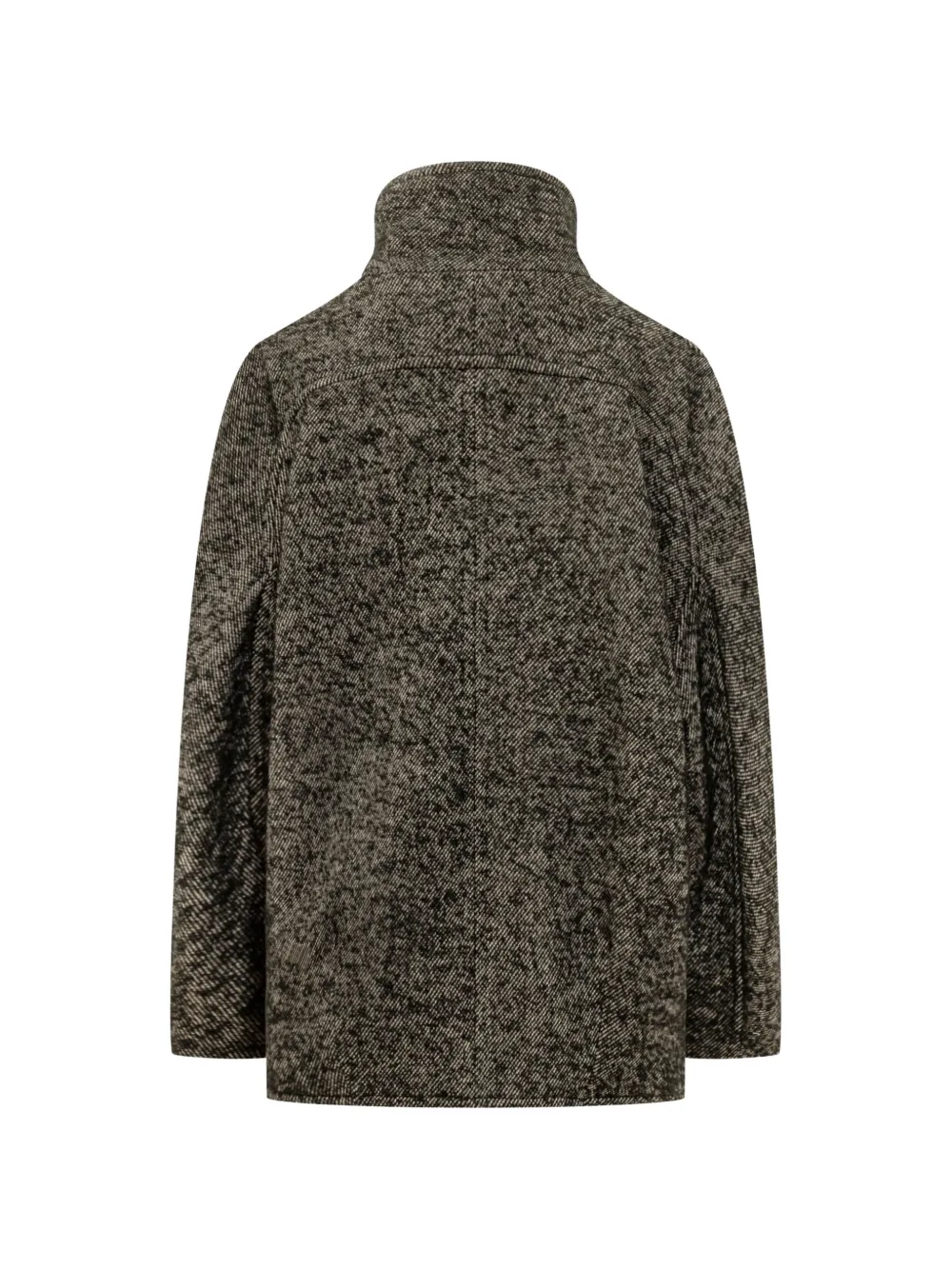 Ba&Sh Naomi button-up single-breasted coat Zwart