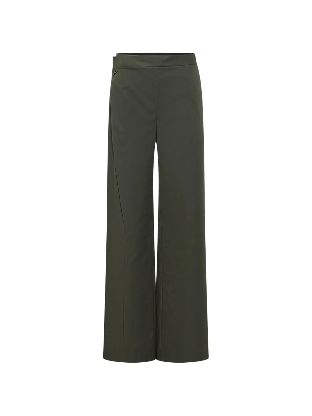 MSGM wide-leg tailored trousers Groen